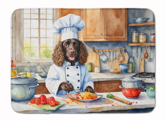 American Water Spaniel The Chef Memory Foam Kitchen Mat