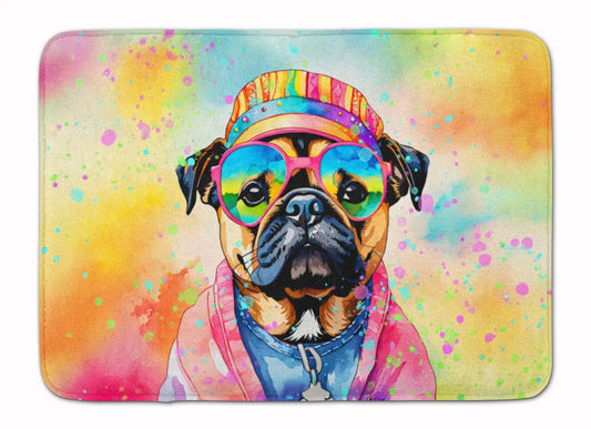 Pug Hippie Dawg Memory Foam Kitchen Mat