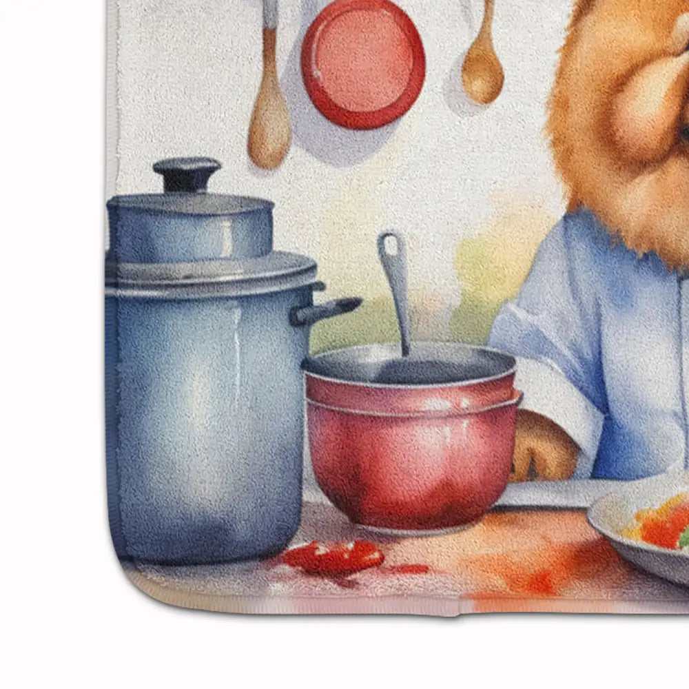 Chow Chow The Chef Memory Foam Kitchen Mat