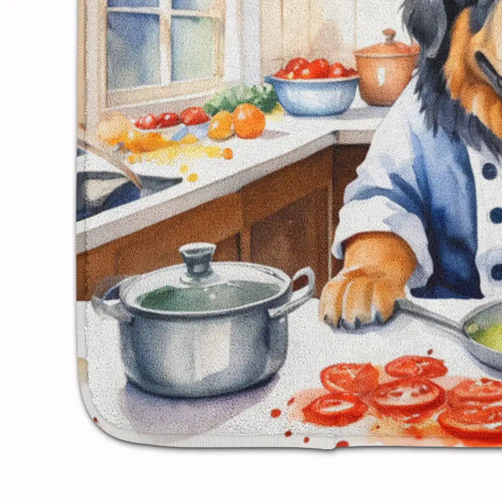 Tibetan Mastiff The Chef Memory Foam Kitchen Mat