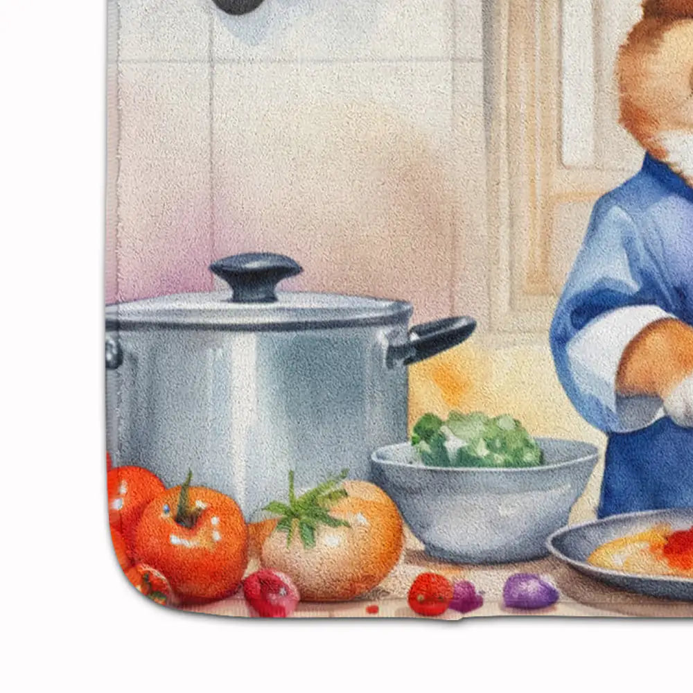 Corgi The Chef Memory Foam Kitchen Mat