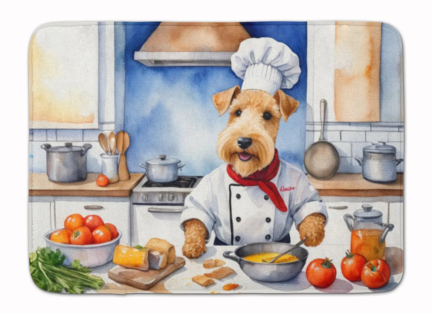 Lakeland Terrier The Chef Memory Foam Kitchen Mat