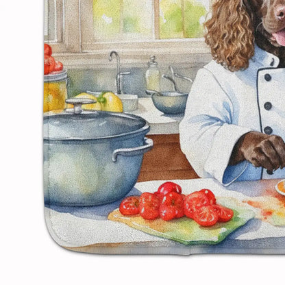 American Water Spaniel The Chef Memory Foam Kitchen Mat