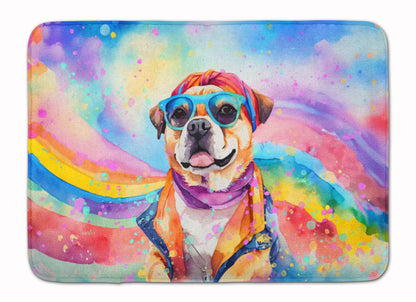 Pug Hippie Dawg Memory Foam Kitchen Mat