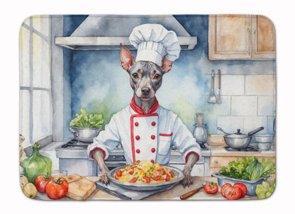 American Hairless Terrier The Chef Memory Foam Kitchen Mat