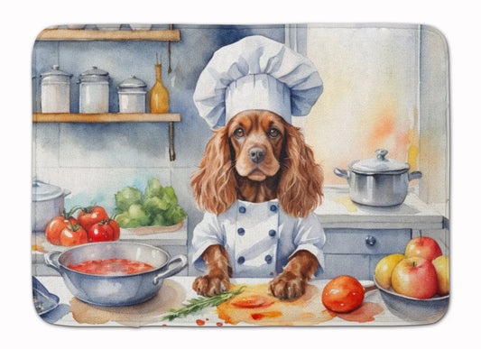 Cocker Spaniel The Chef Memory Foam Kitchen Mat