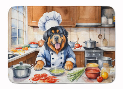 Tibetan Mastiff The Chef Memory Foam Kitchen Mat